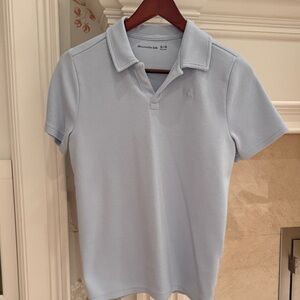 abercrombie kids Pale Blue Polo Shirt - Boys